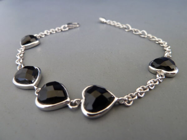 Bracelet BLACK Sapphire(Stamped) - Image 2