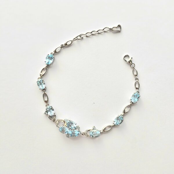 Bracelet Blue Sapphire(Stamped)