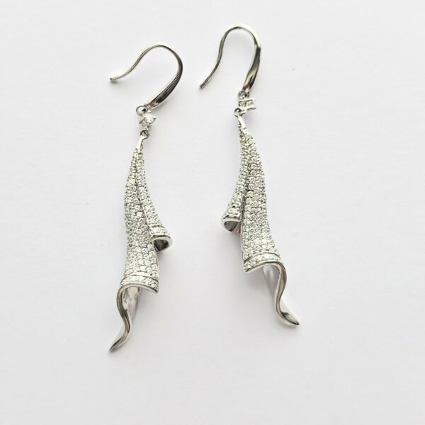 Earrings (Micro-insert)Stamped - Image 2