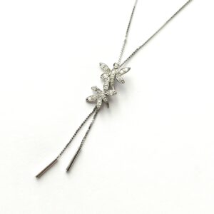 Silver Necklace (Dragonfly) Stamped