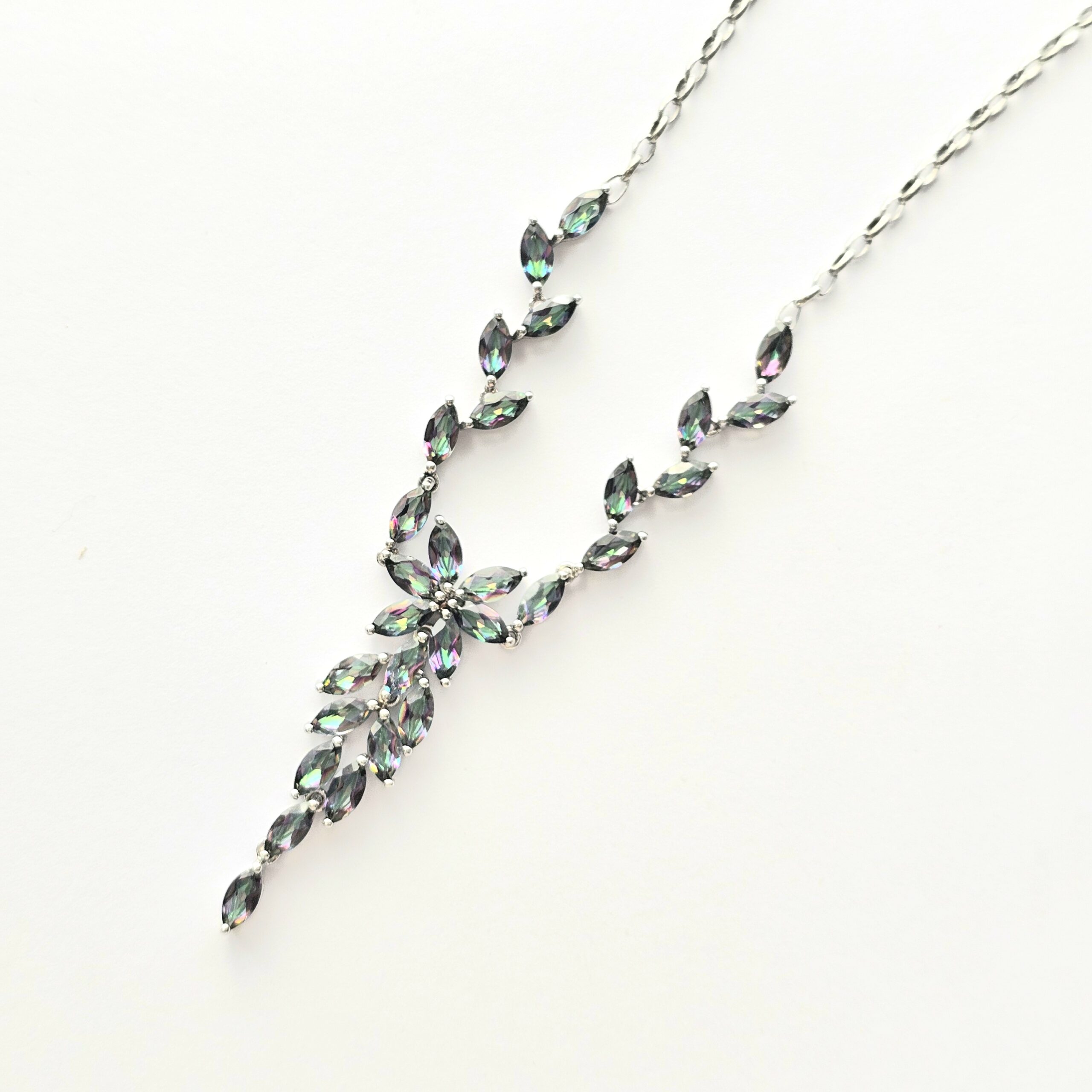 Necklace (Mystic Topaz) Stamped